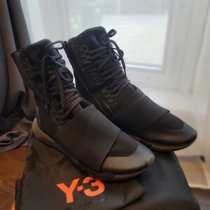 Adidas Y-3 Yohji Yamamoto Y3 Qasa Sneaker Boot Size 11.5